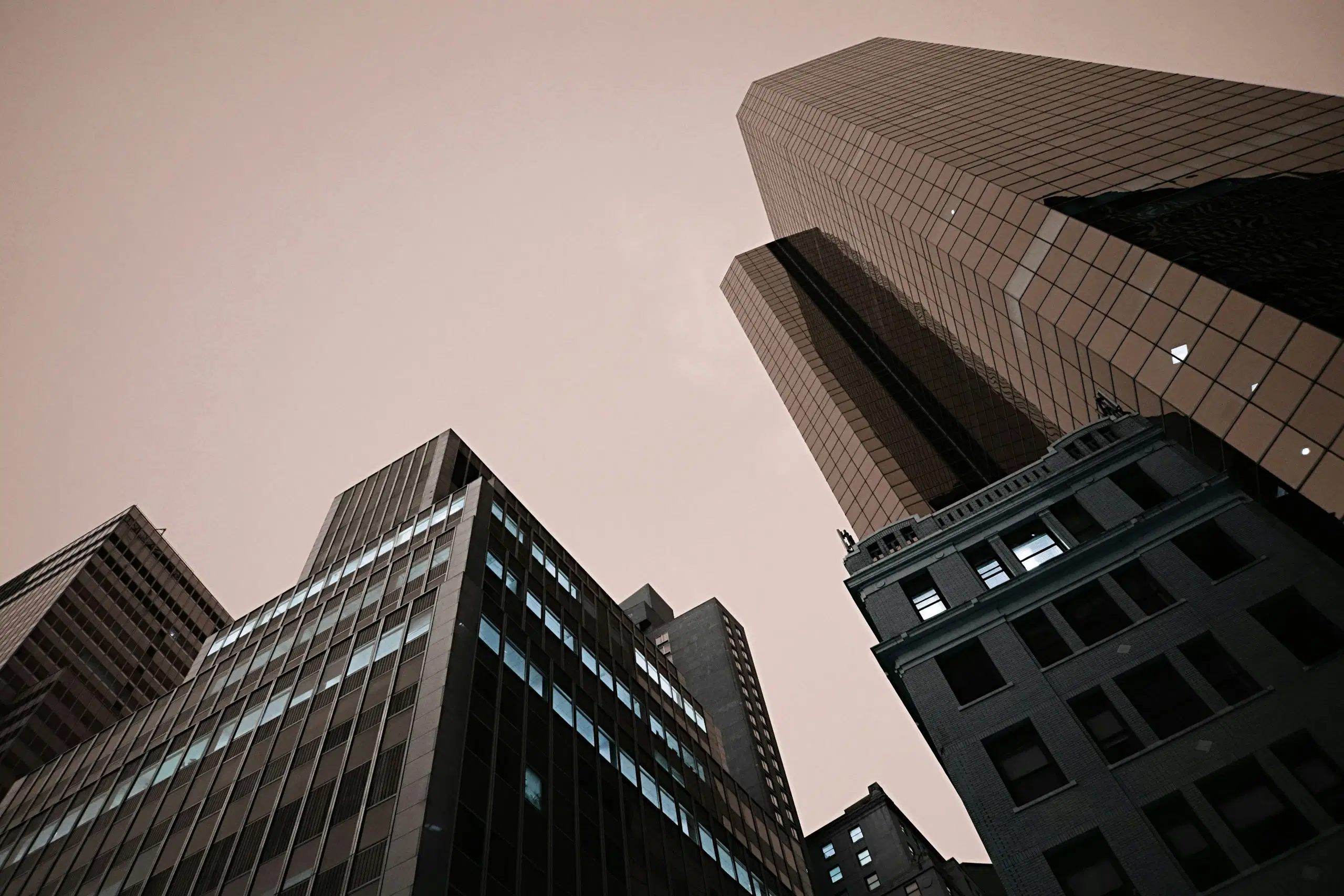 Investors analyzing real estate data