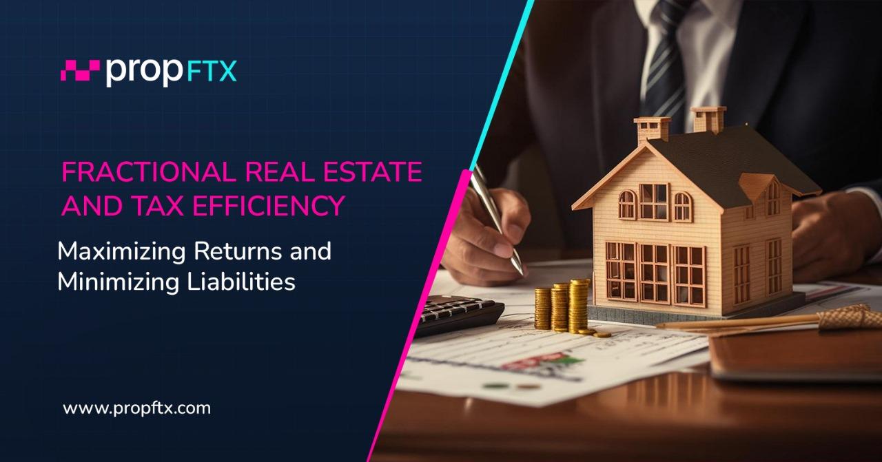 Fractional Real Estate and Tax Efficiency: Maximizing Returns and Minimizing Liabilities
